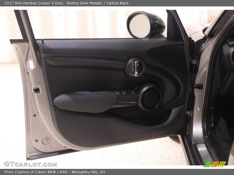 Melting Silver Metallic / Carbon Black 2017 Mini Hardtop Cooper 4 Door