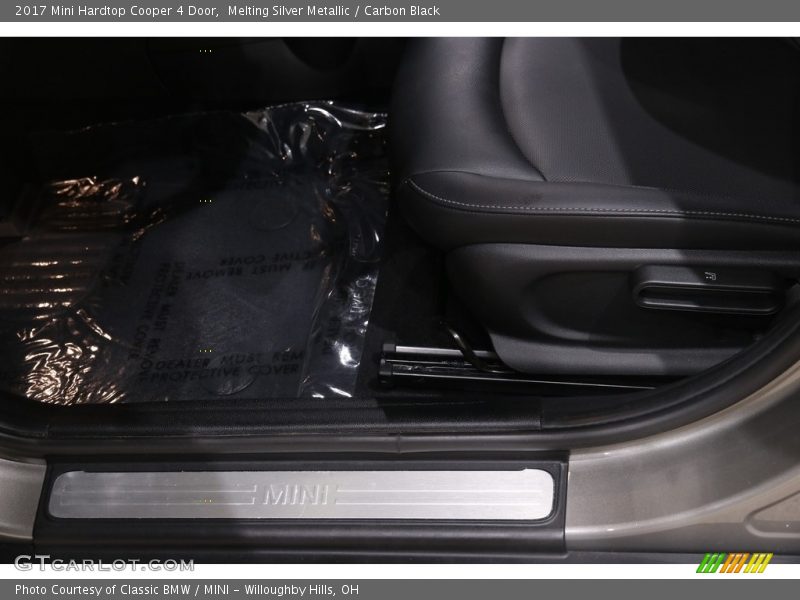 Melting Silver Metallic / Carbon Black 2017 Mini Hardtop Cooper 4 Door