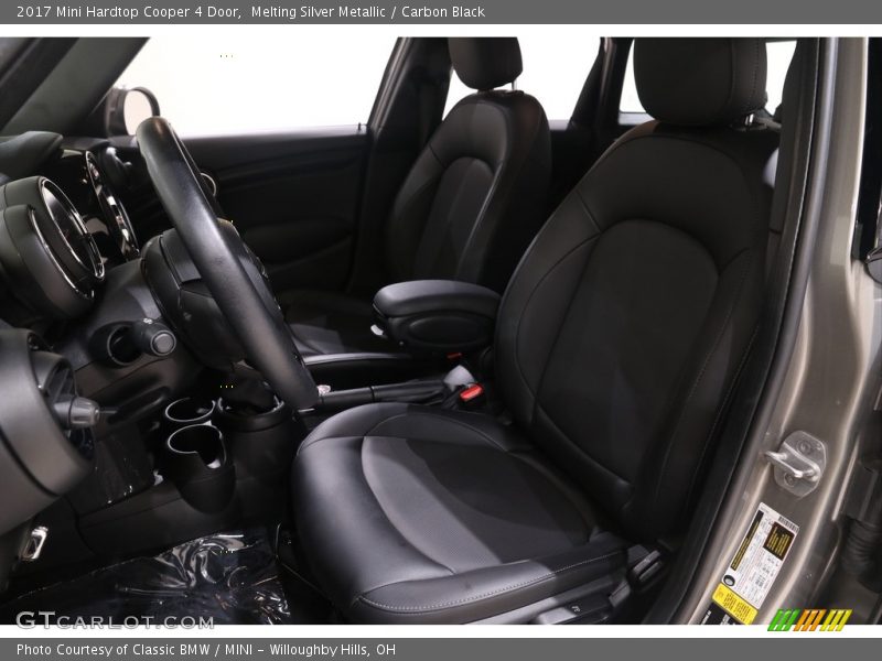 Melting Silver Metallic / Carbon Black 2017 Mini Hardtop Cooper 4 Door