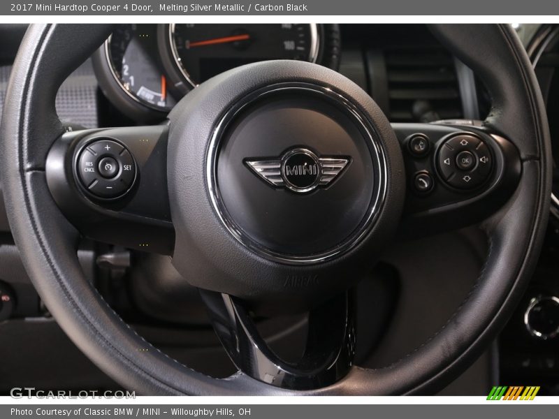 Melting Silver Metallic / Carbon Black 2017 Mini Hardtop Cooper 4 Door