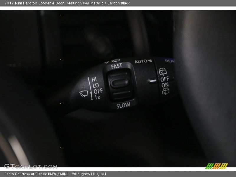 Melting Silver Metallic / Carbon Black 2017 Mini Hardtop Cooper 4 Door