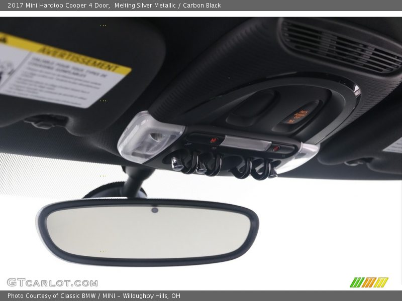 Melting Silver Metallic / Carbon Black 2017 Mini Hardtop Cooper 4 Door