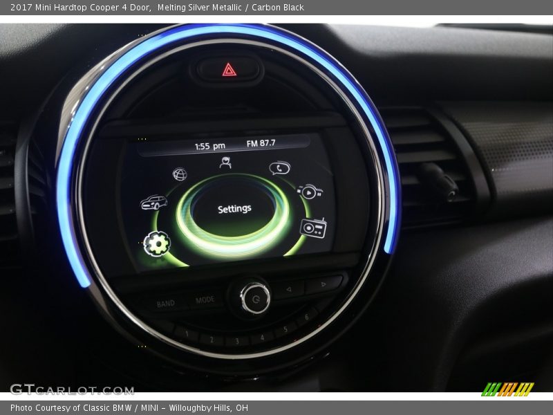 Melting Silver Metallic / Carbon Black 2017 Mini Hardtop Cooper 4 Door