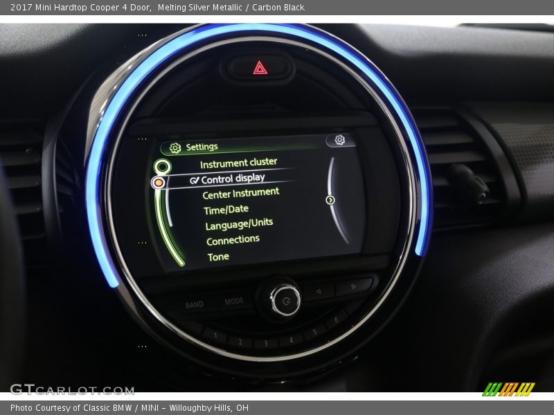 Melting Silver Metallic / Carbon Black 2017 Mini Hardtop Cooper 4 Door