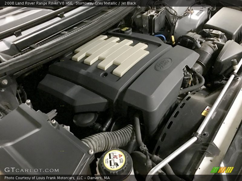 Stornoway Grey Metallic / Jet Black 2008 Land Rover Range Rover V8 HSE