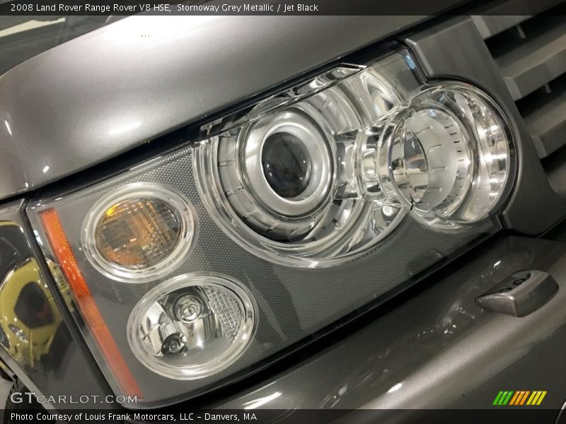 Stornoway Grey Metallic / Jet Black 2008 Land Rover Range Rover V8 HSE
