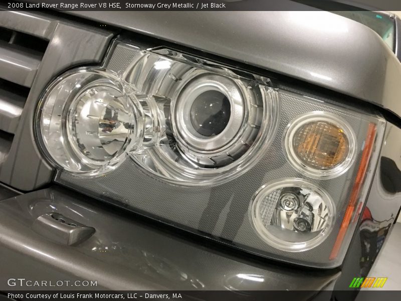 Stornoway Grey Metallic / Jet Black 2008 Land Rover Range Rover V8 HSE