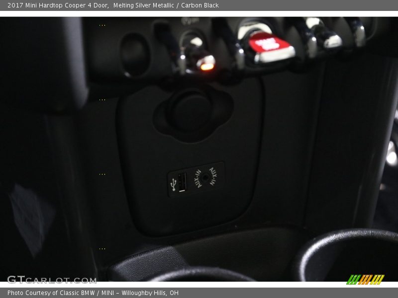 Melting Silver Metallic / Carbon Black 2017 Mini Hardtop Cooper 4 Door