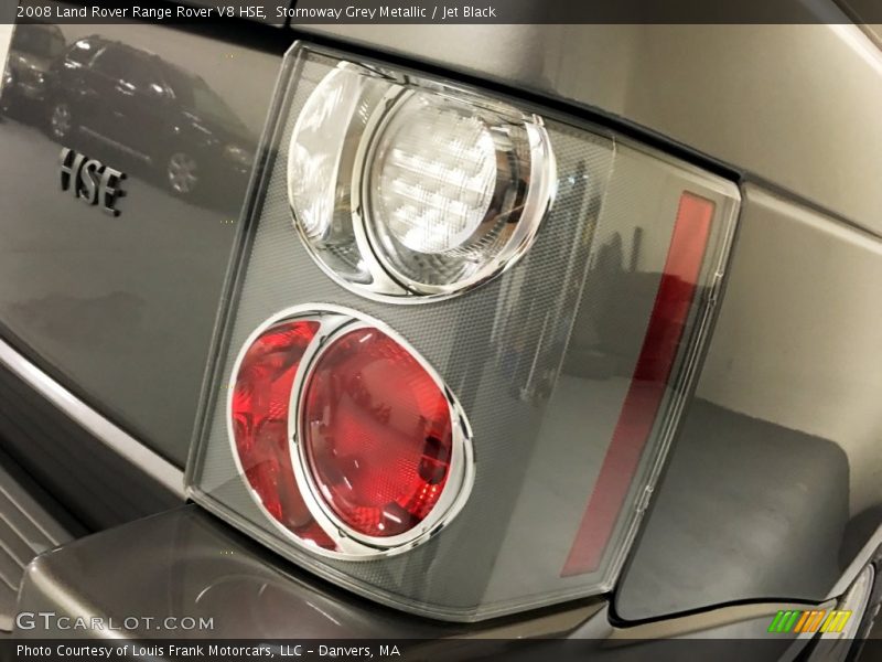 Stornoway Grey Metallic / Jet Black 2008 Land Rover Range Rover V8 HSE