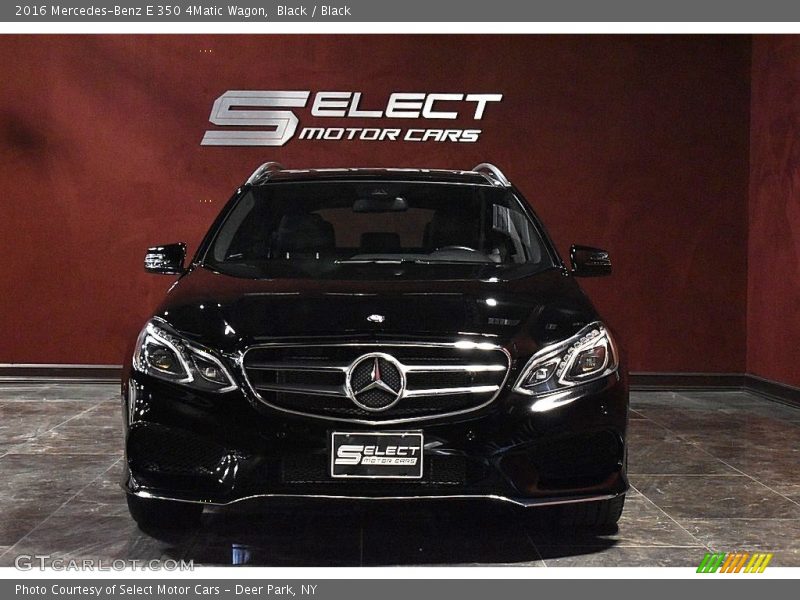 Black / Black 2016 Mercedes-Benz E 350 4Matic Wagon