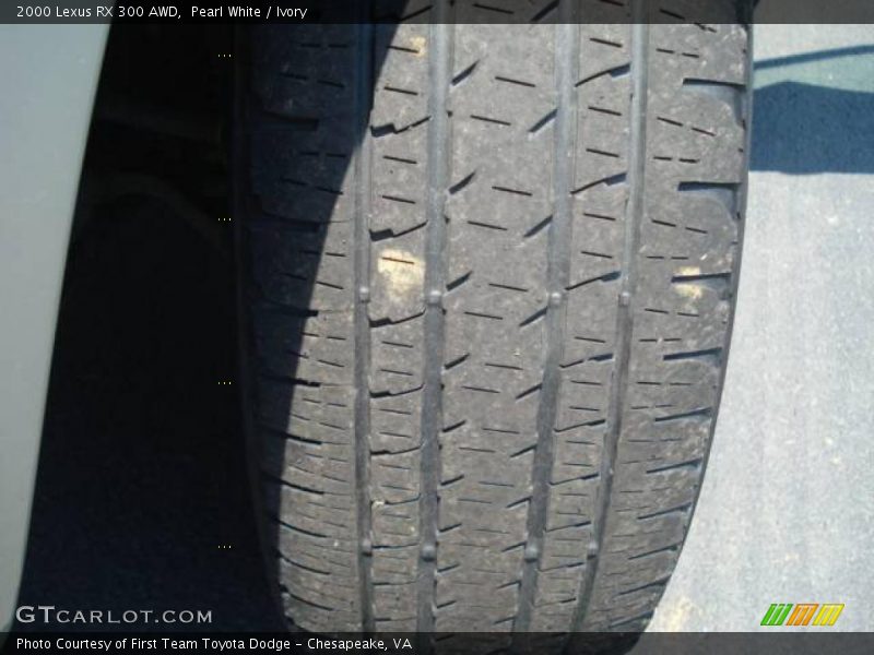 Pearl White / Ivory 2000 Lexus RX 300 AWD