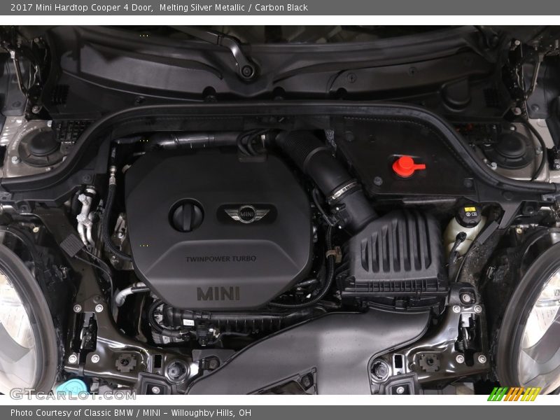 Melting Silver Metallic / Carbon Black 2017 Mini Hardtop Cooper 4 Door