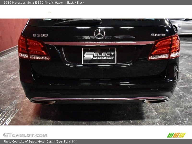 Black / Black 2016 Mercedes-Benz E 350 4Matic Wagon