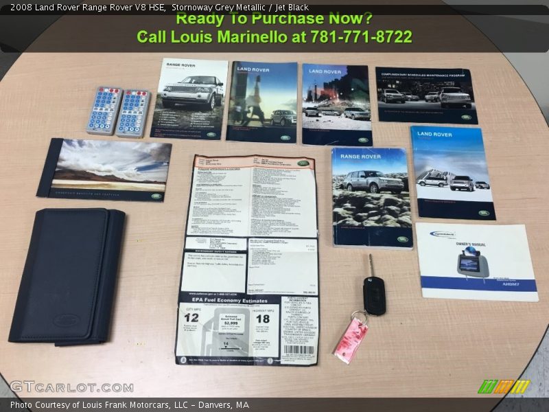 Books/Manuals of 2008 Range Rover V8 HSE