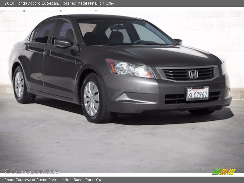 Polished Metal Metallic / Gray 2010 Honda Accord LX Sedan