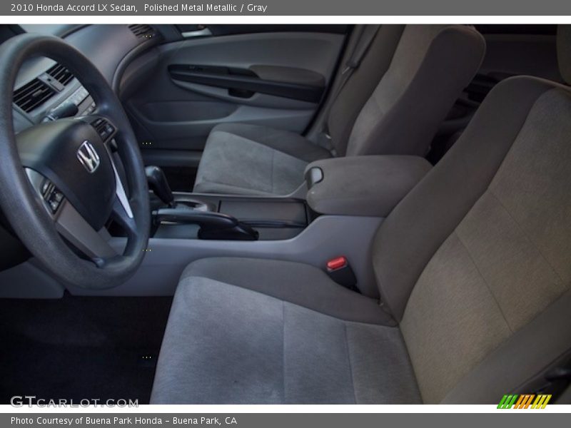 Polished Metal Metallic / Gray 2010 Honda Accord LX Sedan