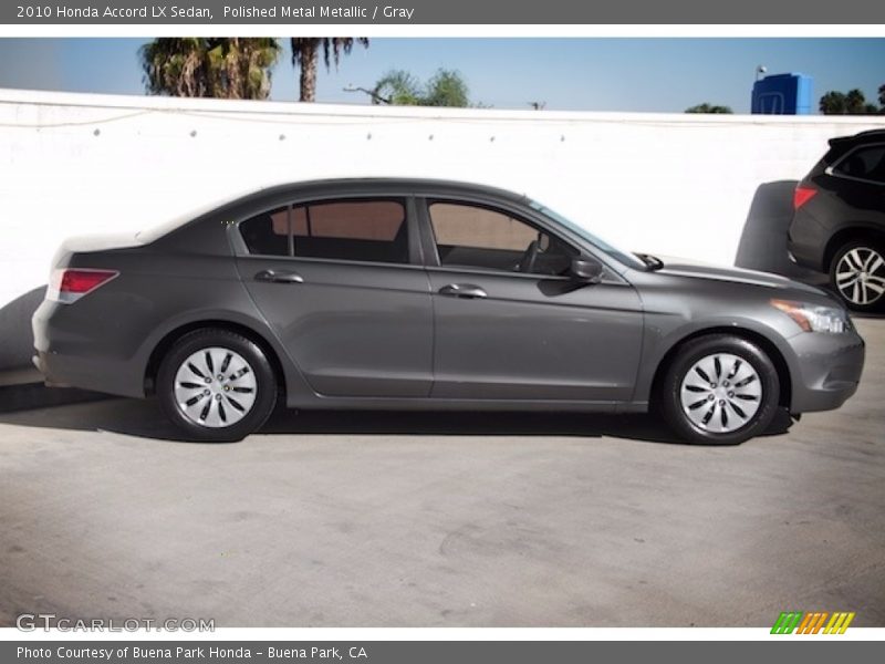 Polished Metal Metallic / Gray 2010 Honda Accord LX Sedan