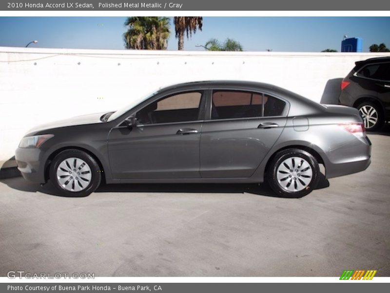 Polished Metal Metallic / Gray 2010 Honda Accord LX Sedan
