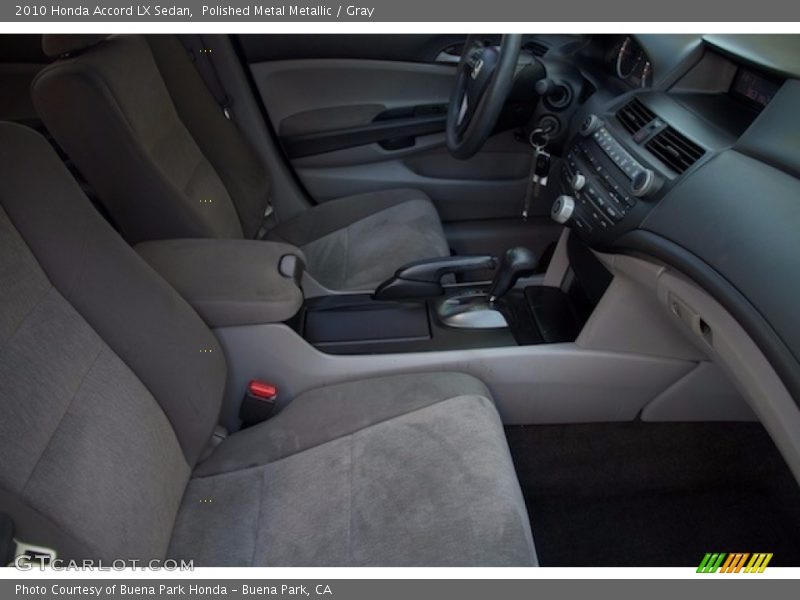 Polished Metal Metallic / Gray 2010 Honda Accord LX Sedan