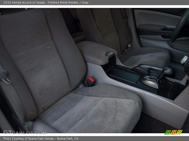 Polished Metal Metallic / Gray 2010 Honda Accord LX Sedan
