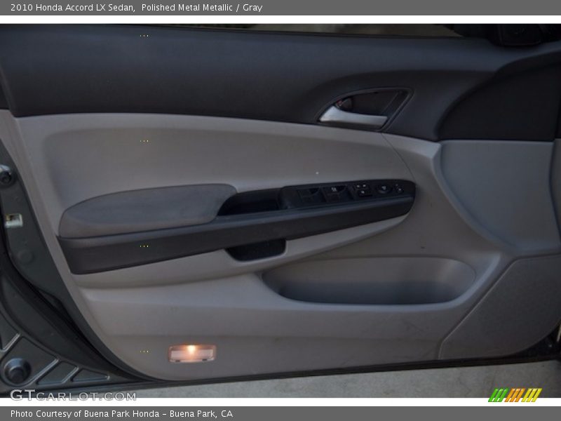 Polished Metal Metallic / Gray 2010 Honda Accord LX Sedan