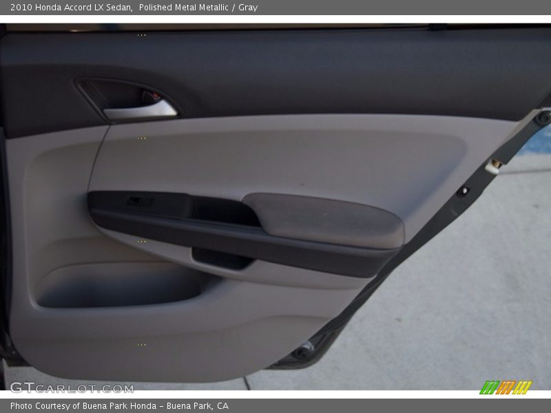 Polished Metal Metallic / Gray 2010 Honda Accord LX Sedan