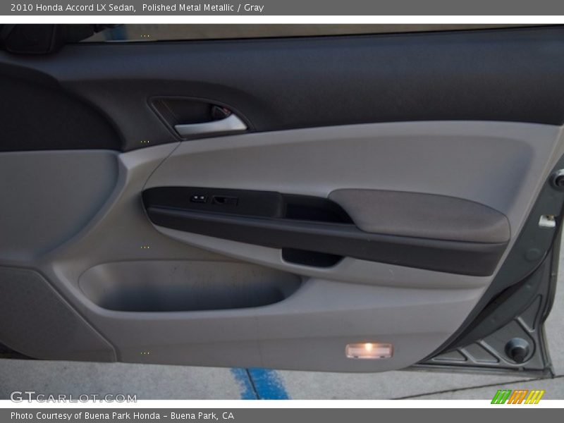 Polished Metal Metallic / Gray 2010 Honda Accord LX Sedan