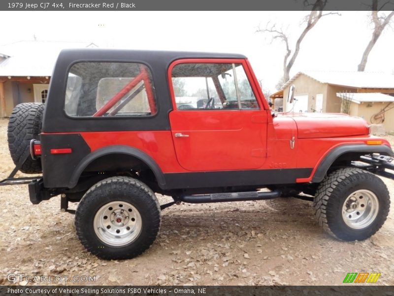  1979 CJ7 4x4 Firecracker Red