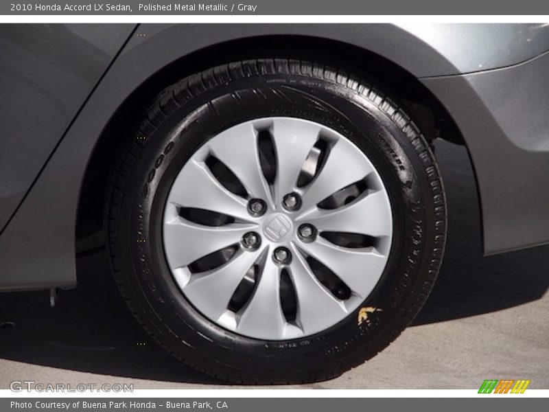 Polished Metal Metallic / Gray 2010 Honda Accord LX Sedan