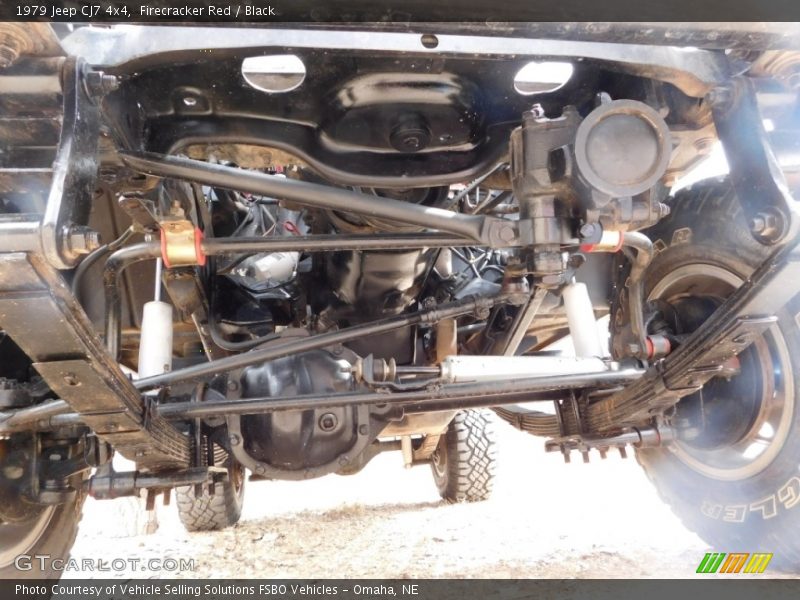 Undercarriage of 1979 CJ7 4x4