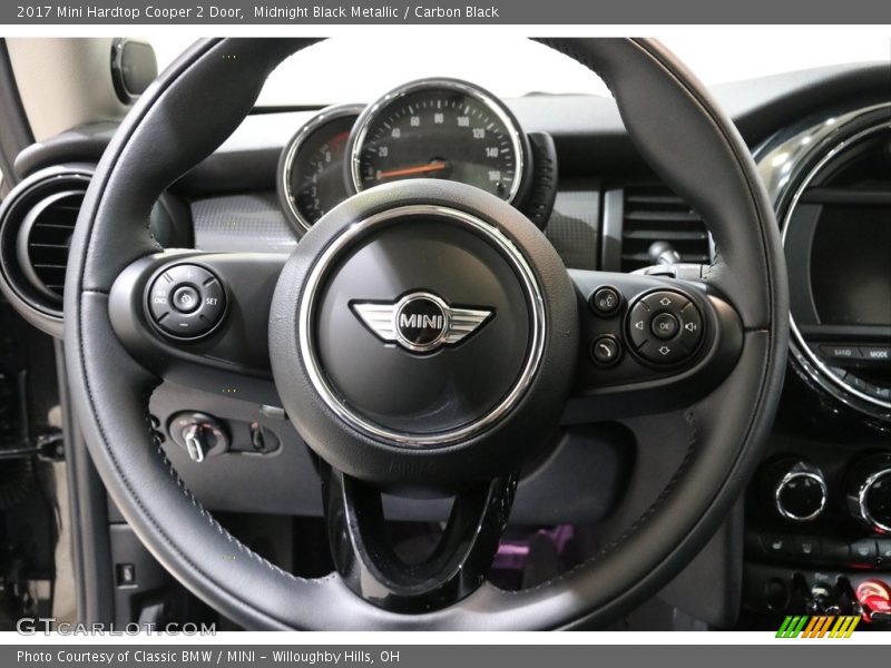 Midnight Black Metallic / Carbon Black 2017 Mini Hardtop Cooper 2 Door