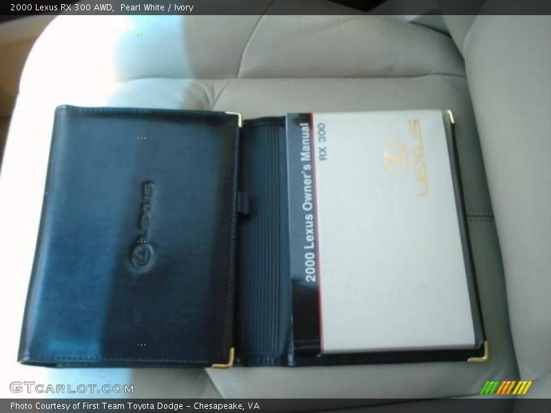 Pearl White / Ivory 2000 Lexus RX 300 AWD