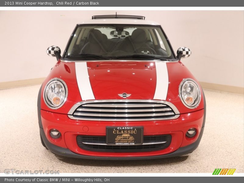 Chili Red / Carbon Black 2013 Mini Cooper Hardtop