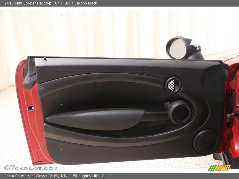 Chili Red / Carbon Black 2013 Mini Cooper Hardtop