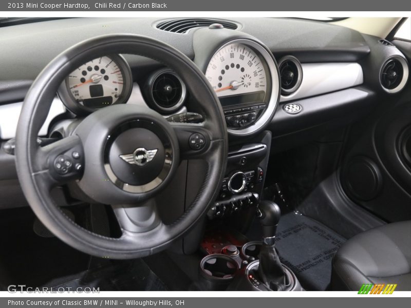 Chili Red / Carbon Black 2013 Mini Cooper Hardtop