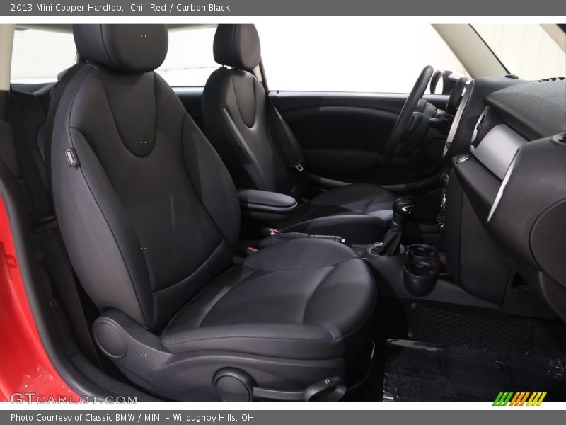 Chili Red / Carbon Black 2013 Mini Cooper Hardtop