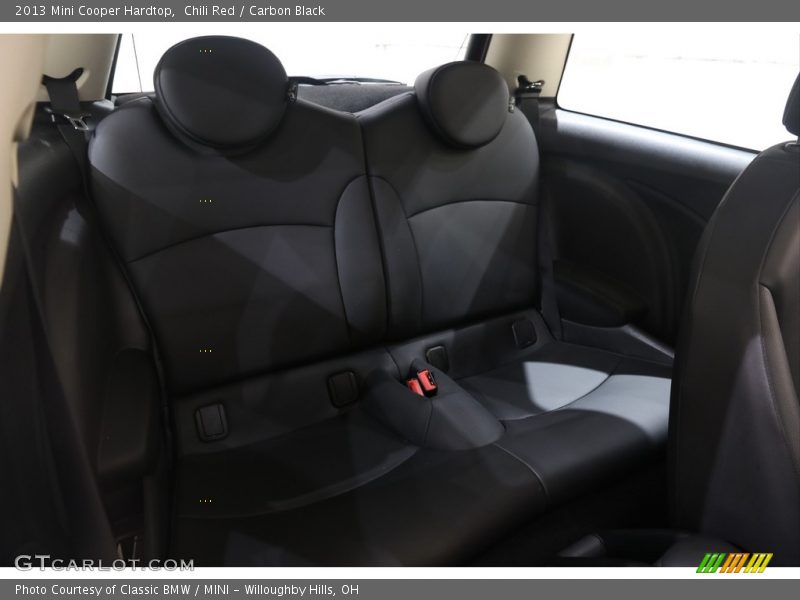 Chili Red / Carbon Black 2013 Mini Cooper Hardtop