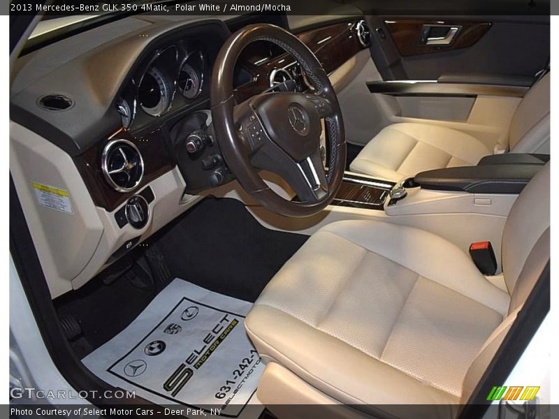 Polar White / Almond/Mocha 2013 Mercedes-Benz GLK 350 4Matic