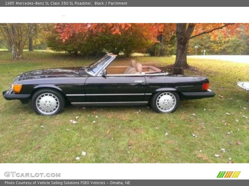  1985 SL Class 380 SL Roadster Black