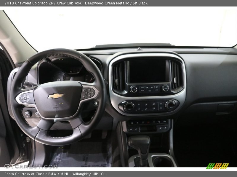 Deepwood Green Metallic / Jet Black 2018 Chevrolet Colorado ZR2 Crew Cab 4x4