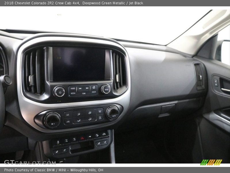 Deepwood Green Metallic / Jet Black 2018 Chevrolet Colorado ZR2 Crew Cab 4x4