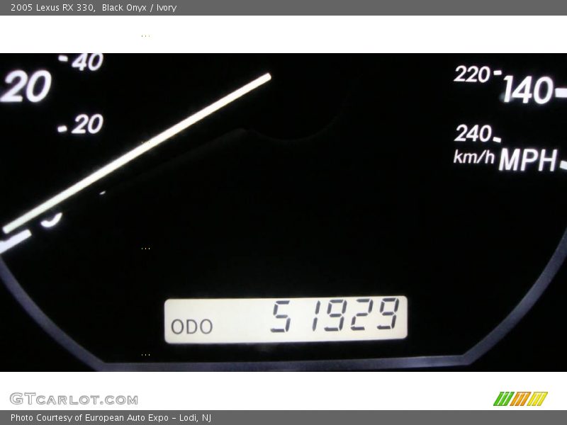 Black Onyx / Ivory 2005 Lexus RX 330