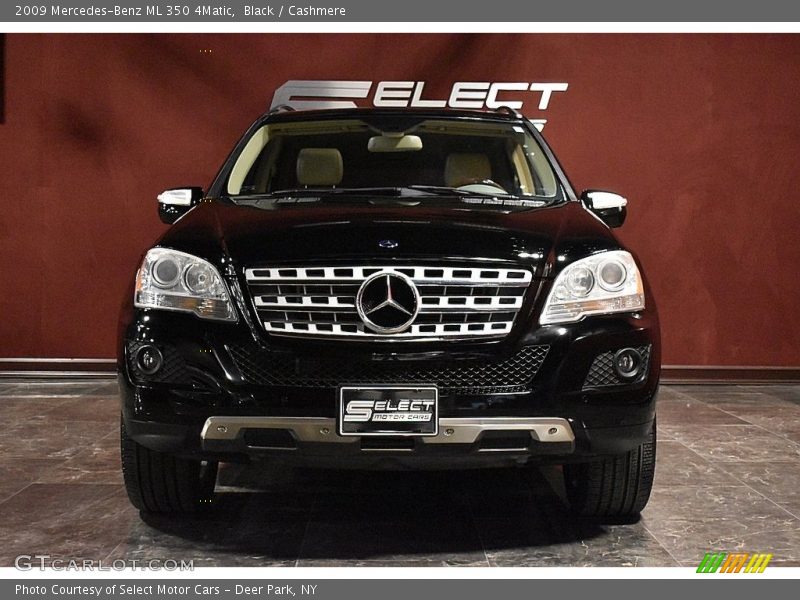 Black / Cashmere 2009 Mercedes-Benz ML 350 4Matic