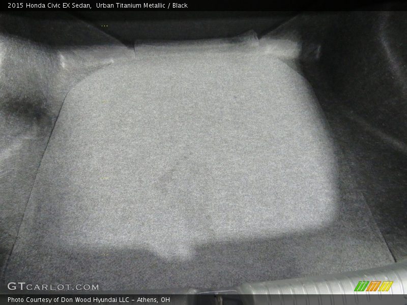 Urban Titanium Metallic / Black 2015 Honda Civic EX Sedan