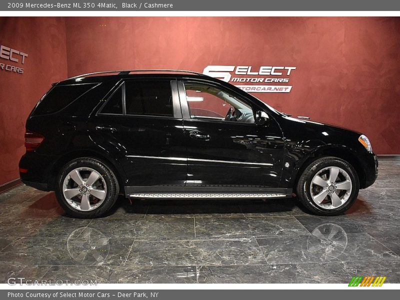 Black / Cashmere 2009 Mercedes-Benz ML 350 4Matic