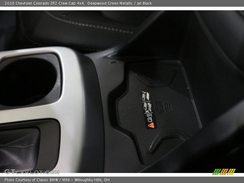 Deepwood Green Metallic / Jet Black 2018 Chevrolet Colorado ZR2 Crew Cab 4x4