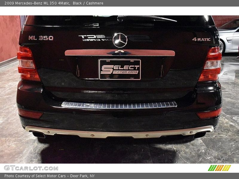 Black / Cashmere 2009 Mercedes-Benz ML 350 4Matic