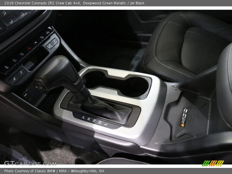 Deepwood Green Metallic / Jet Black 2018 Chevrolet Colorado ZR2 Crew Cab 4x4