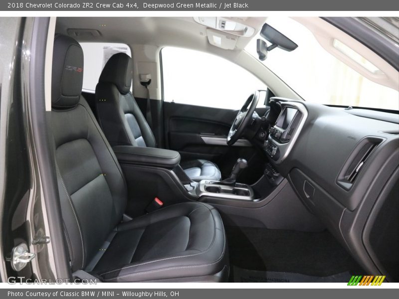 Deepwood Green Metallic / Jet Black 2018 Chevrolet Colorado ZR2 Crew Cab 4x4
