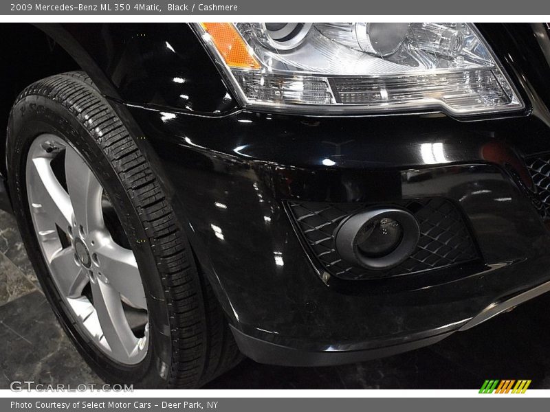 Black / Cashmere 2009 Mercedes-Benz ML 350 4Matic